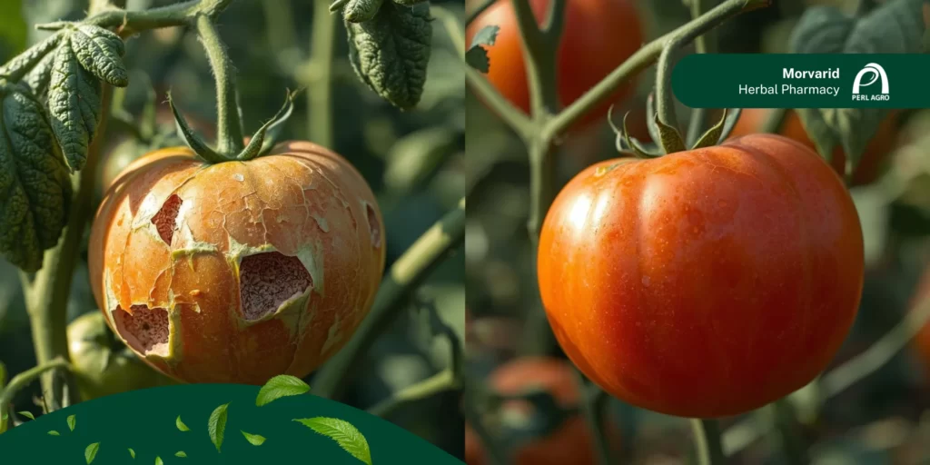 کود برای ترک خوردن گوجه